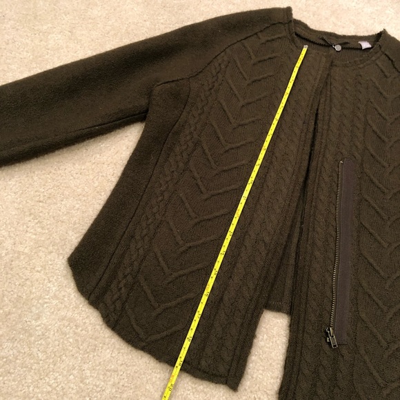 Anthropologie Knit & Knotted Wool Sweater XSP - Picture 5 of 8